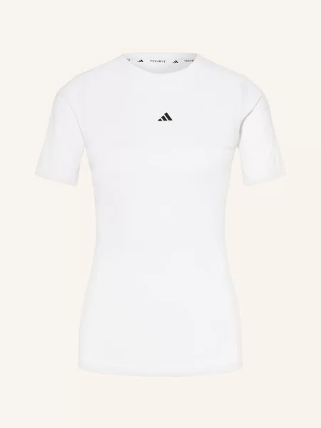 Adidas Tričko Techfit bílá