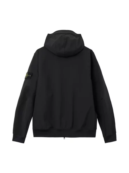 Lekka kurtka Stone Island z kamieniami czarna