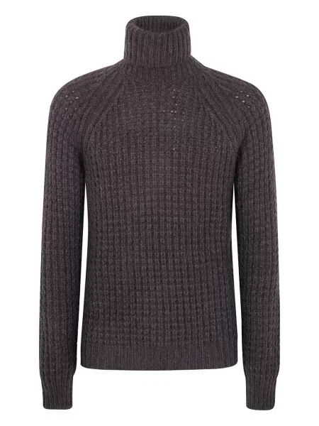 Golf golf Nuur prążkowany brązowy