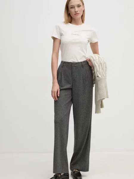 Calvin Klein Jeans kratka majica bež
