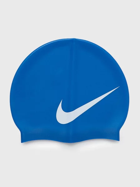 Шапка за плуване Nike синьо