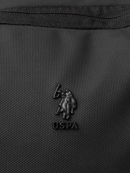 Однотонный большой рюкзак U.s. Polo Assn. черный