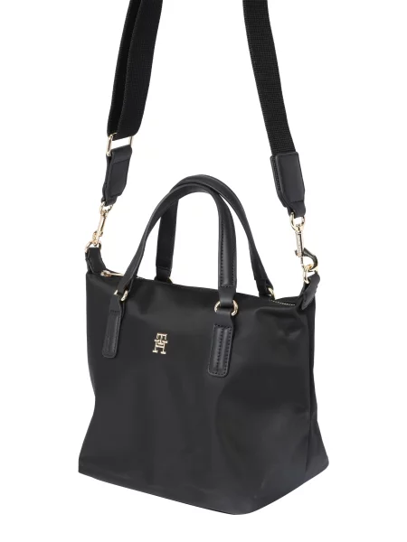 TOMMY HILFIGER Shopper Poppy' čierna