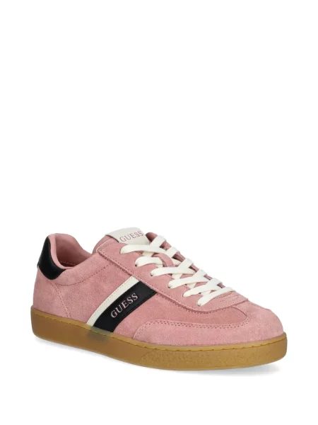 Sneakerși Guess cu imagine roz