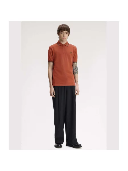 Tričko Fred Perry zelená