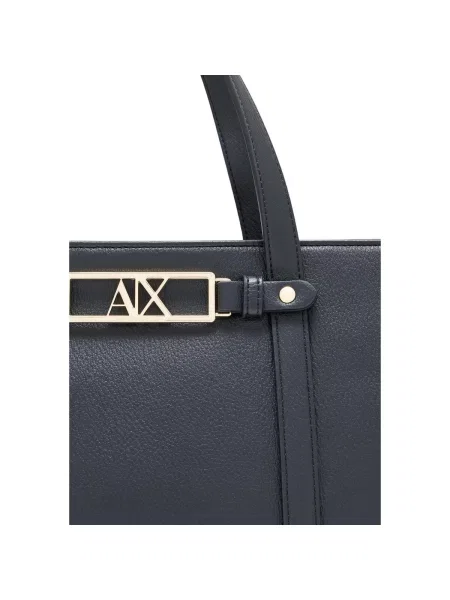 Geantă shopper Armani Exchange negru