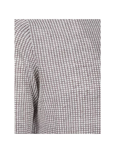 Sweter Ballantyne z krótkim rękawem brązowy