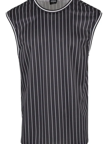 Urban Classics Tricou negru alb