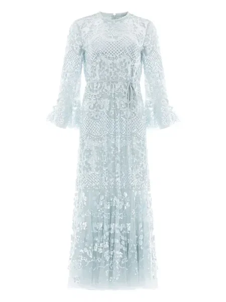 Rochie Needle & Thread cu paiete de costum albastru