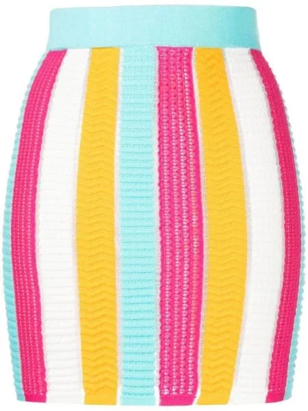 Dzianinowa spódnica Solid & Striped w paski