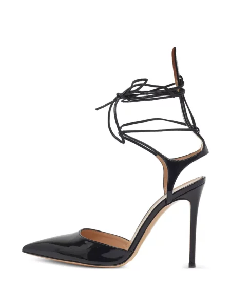 Pantofi cu toc Gianvito Rossi cu legături negru