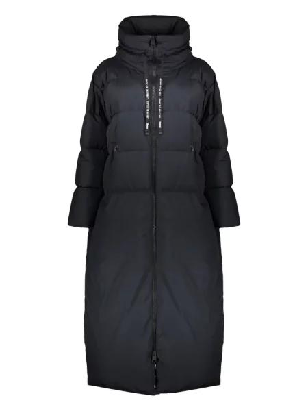 Palton Herno cu glugă negru