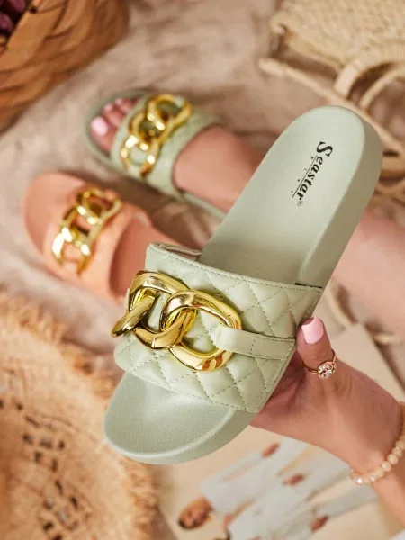 Papuci de casă Resti galben