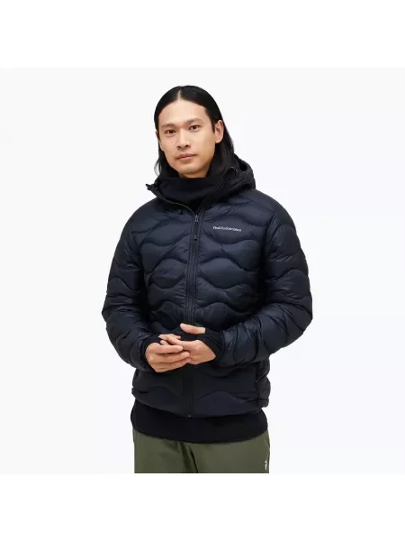 Jachetă pentru bărbați Peak Performance Down Hood Helium Down negru