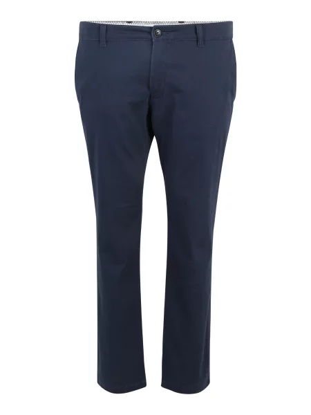 Jack & Jones Plus Pantaloni eleganți Marco Dave bleumarin alb