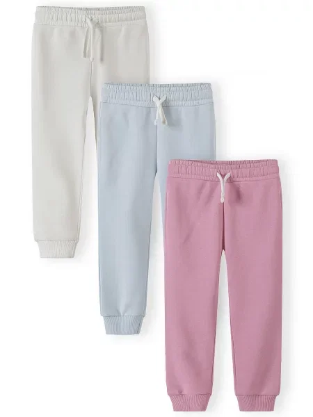 MINOTI Pantaloni crem / deschis / roz deschis albastru