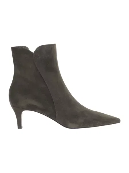 Botki Gianvito Rossi zamszowe zielone