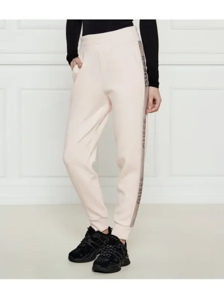 GUESS Pantaloni de trening VICTOIRE roz