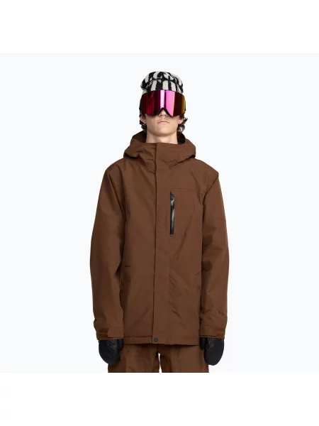 Geacă de snowboard pentru bărbați Volcom L Insulated GTX brown maro