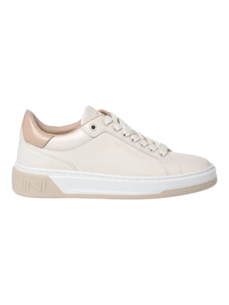 Sneakersy Baldinini skórzane beżowe