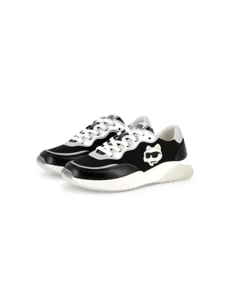 Sneakersy dziecięce Karl Lagerfeld czarne