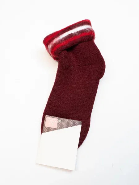 ISSA Plus Шкарпетки бордовий