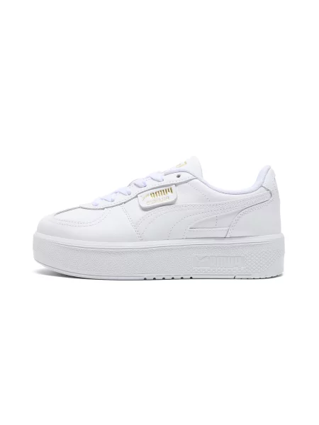 Sneakersy Palermo Elevata ze skóry białe
