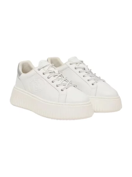 Sneakersy Liu Jo skórzane białe