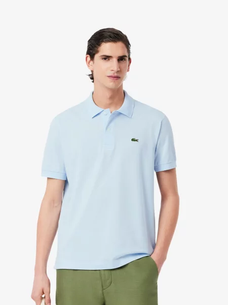 Поло Lacoste блакитне