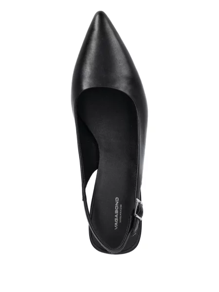 Pantofi cu toc Vagabond slingback negru