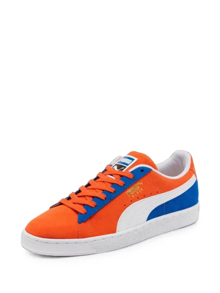 Sneakerși Puma Suede din piele de căprioară clasici portocaliu