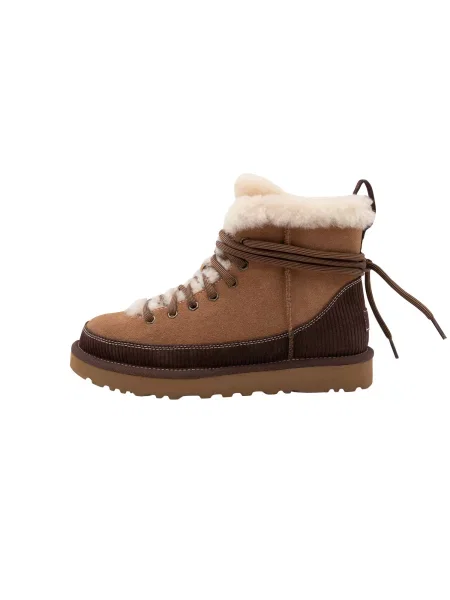 UGG Bocanci de zăpadă Classic Heritage ciocolatiu / deschis maro