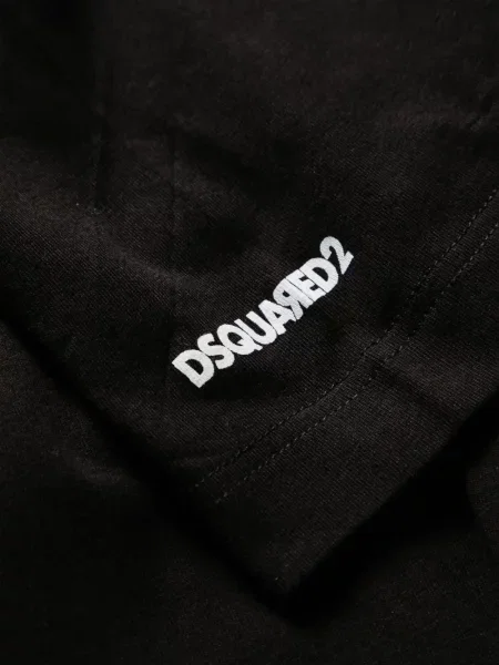 Marškinėliai Dsquared2 juoda