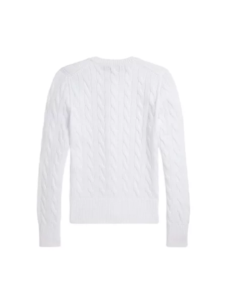 Polo Ralph Lauren Swetry Kobieta M Knit Cardigan biały
