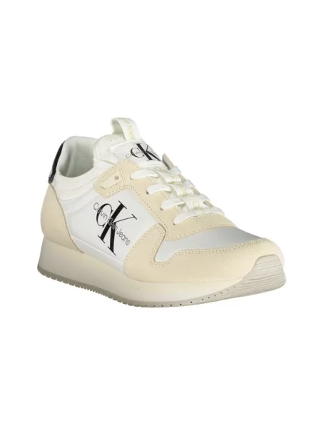 Sneakersy Calvin Klein Jeans białe