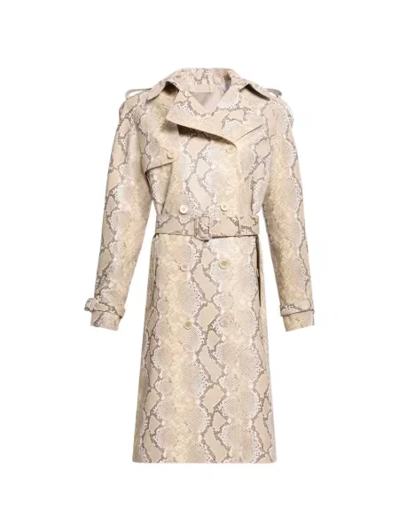 Palton Elie Saab cu imagine cu două rânduri de nasturi