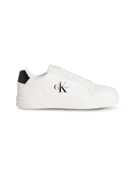 Sneakerși Calvin Klein Jeans alb
