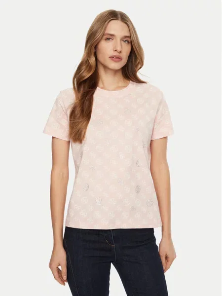 Guess T-Shirt różowy