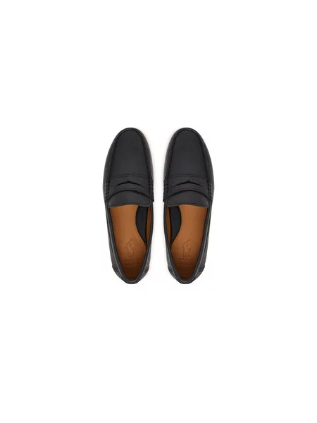 Mokasini Polo Ralph Lauren Merton Penny črna