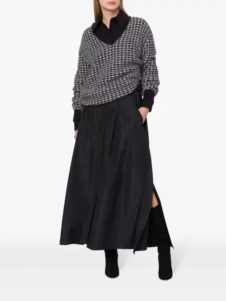 Megztinis Alberta Ferretti juoda
