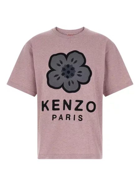 Tricou Kenzo cu model floral roz