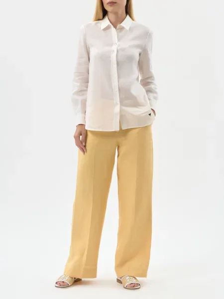 Штани Weekend Max Mara жовті