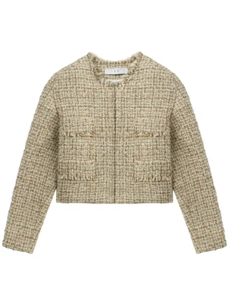 Kurtka Iro tweedowa o krotszym kroju złota