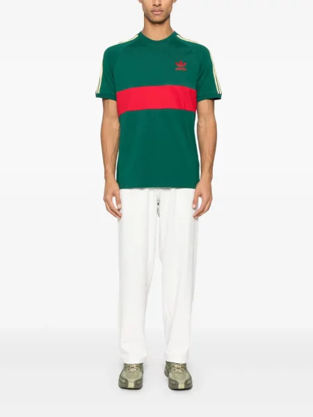 Tricou Adidas cu dungi negru