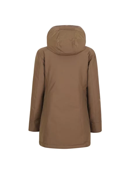 Parka Woolrich brązowa