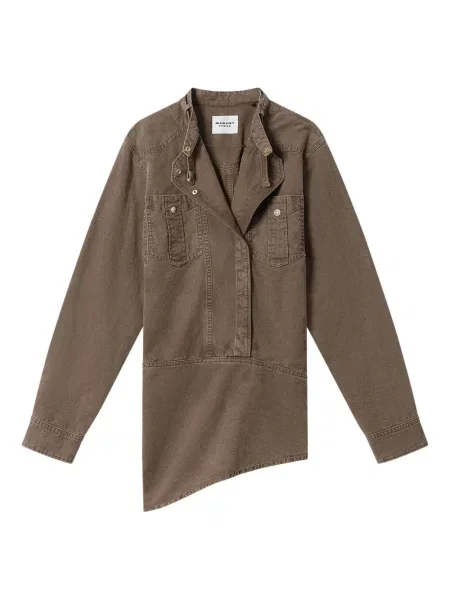 Rochie mini Marant Etoile de costum maro