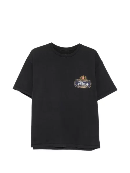 Scurt tricou Rhude negru