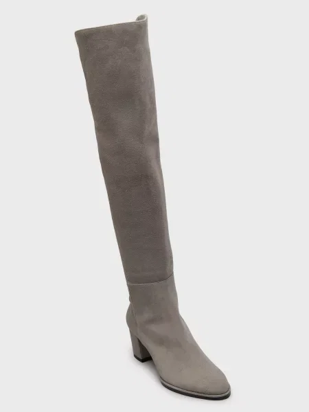 Ботфорты Stuart Weitzman серые