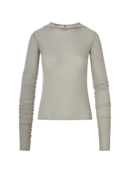 Hanorac cu glugă Rick Owens gri