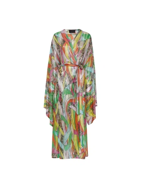 Wielobarwność sukienka koszulowa Philipp Plein